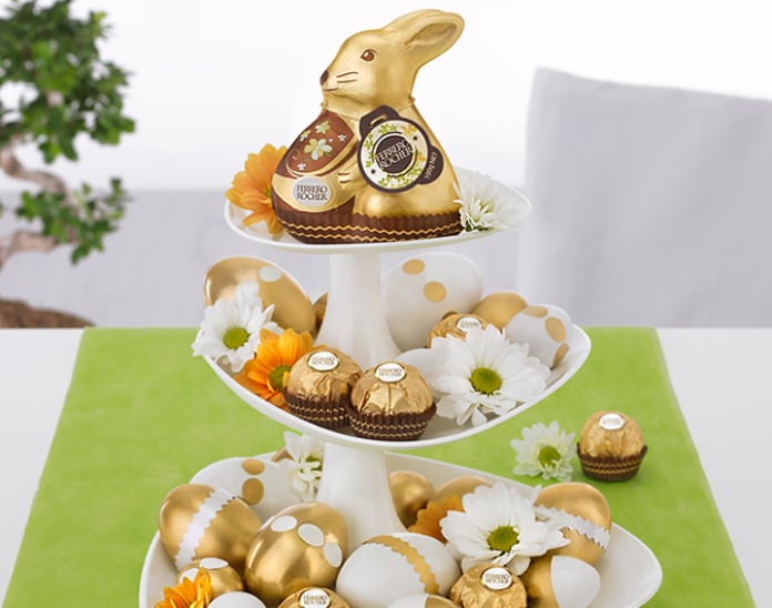 Påskägg med Ferrero Rocher