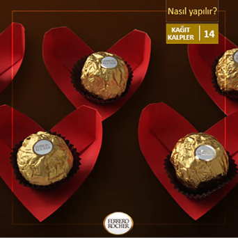 Ferrero Rocher Altın Kalpler