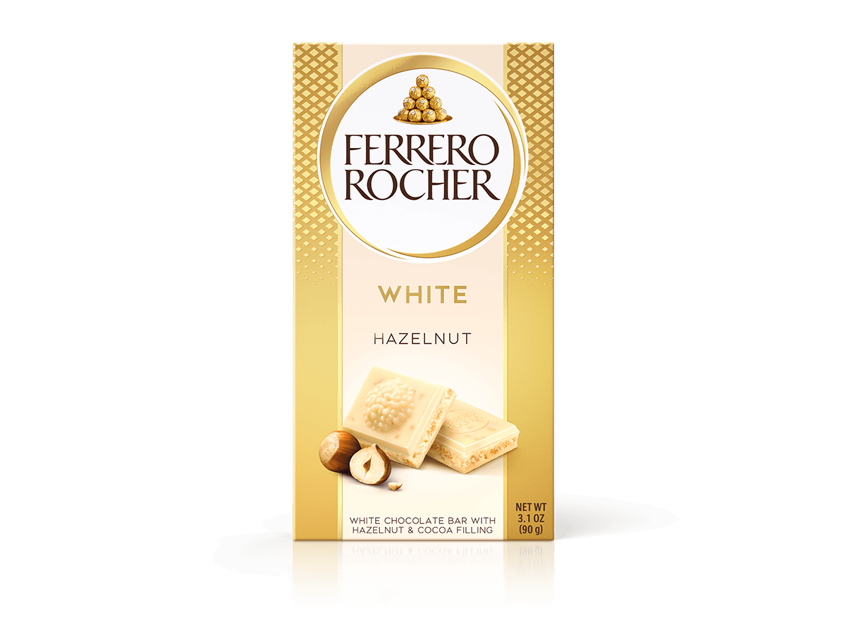 Ferrero Rocher® White Chocolate Bar With Hazelnut