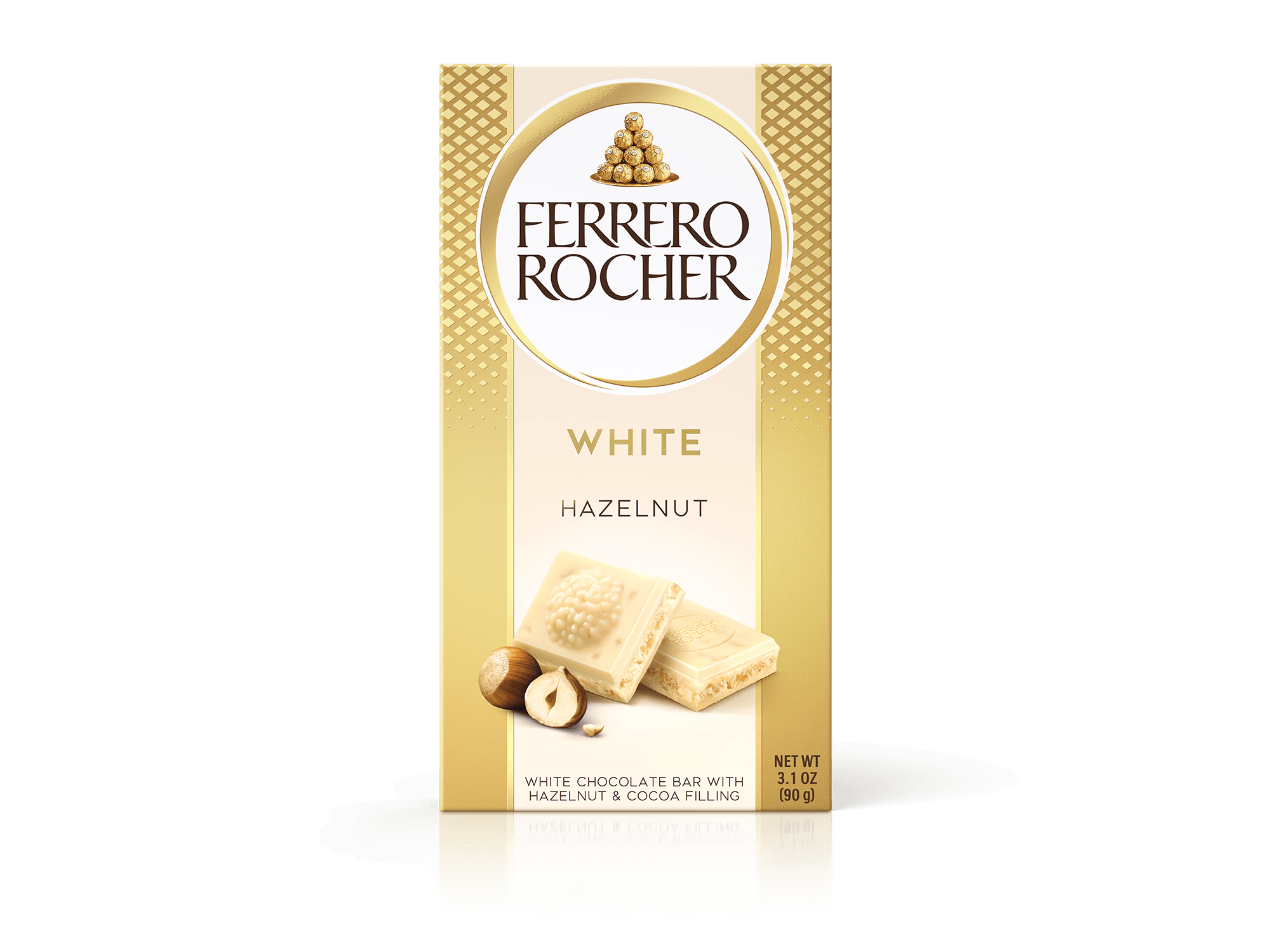 Ferrero Rocher® White Chocolate Bar With Hazelnut