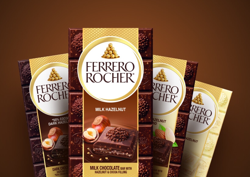 Grand Ferrero Rocher Premium Dark Chocolate Hazelnut Luxury