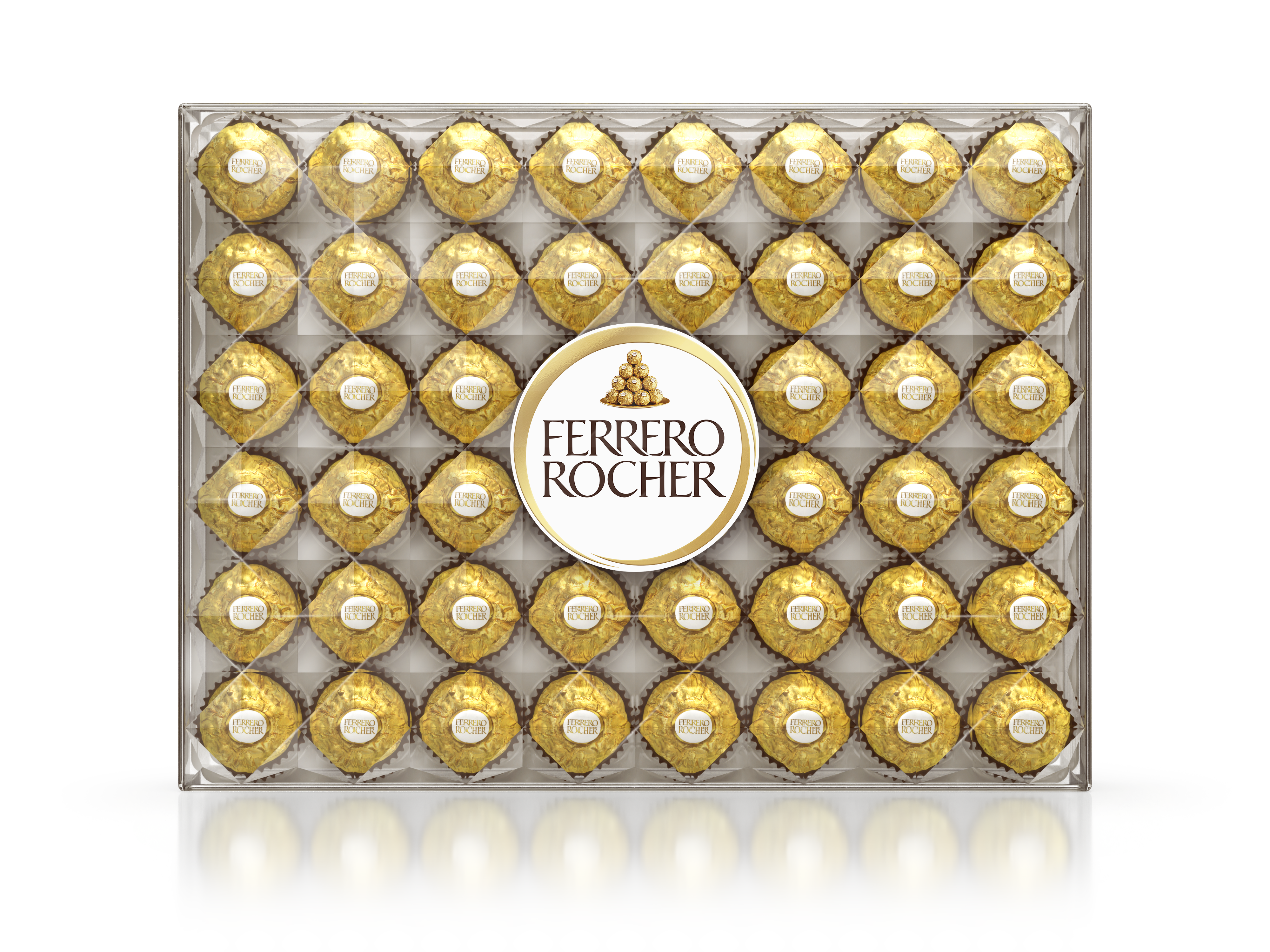 Ferrero Rocher Hazelnut Chocolate Diamond Gift Box 48 Pieces (241-00015) 