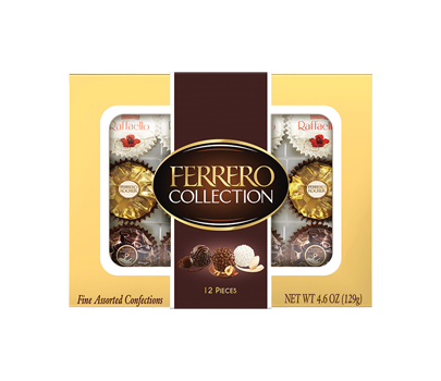 Ferrero Chocolate Pralines Collection Box with Raffaello, Ferrero Rocher  and Rond Noirs Editorial Stock Image - Image of gourmet, food: 172876769