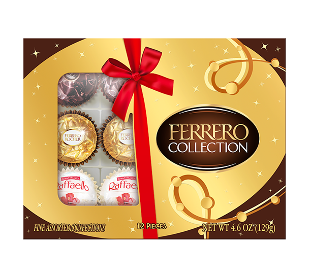 12 Piece Ferrero Box Gift Holiday Collection