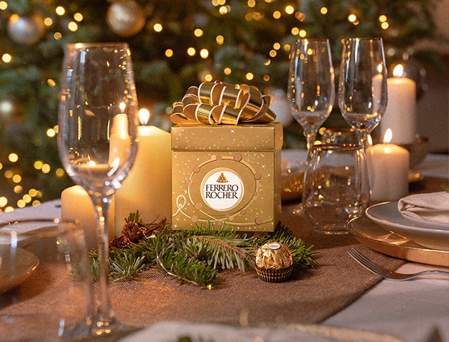フェレロロシェ6箱(180粒) Ferrero Rocher® 6 Piece Holiday Gift Cube