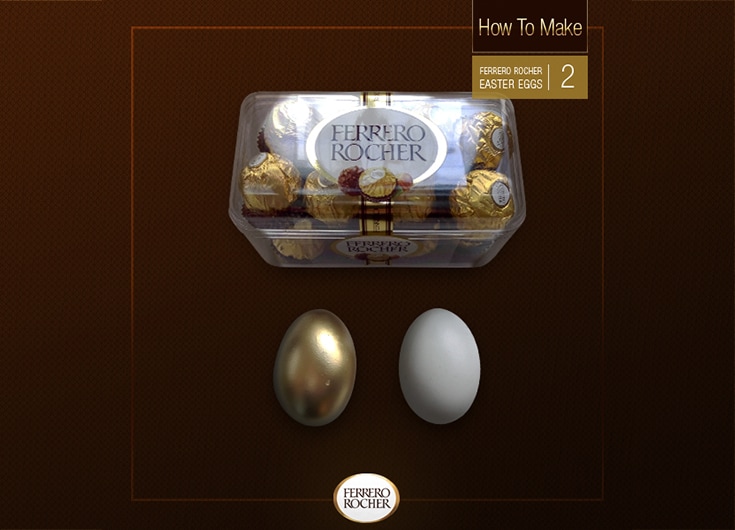 Ferrero Rocher Easter Eggs